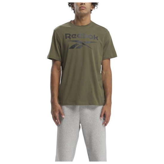 Reebok Ανδρική κοντομάνικη μπλούζα Identity Big Stacked Logo Tee